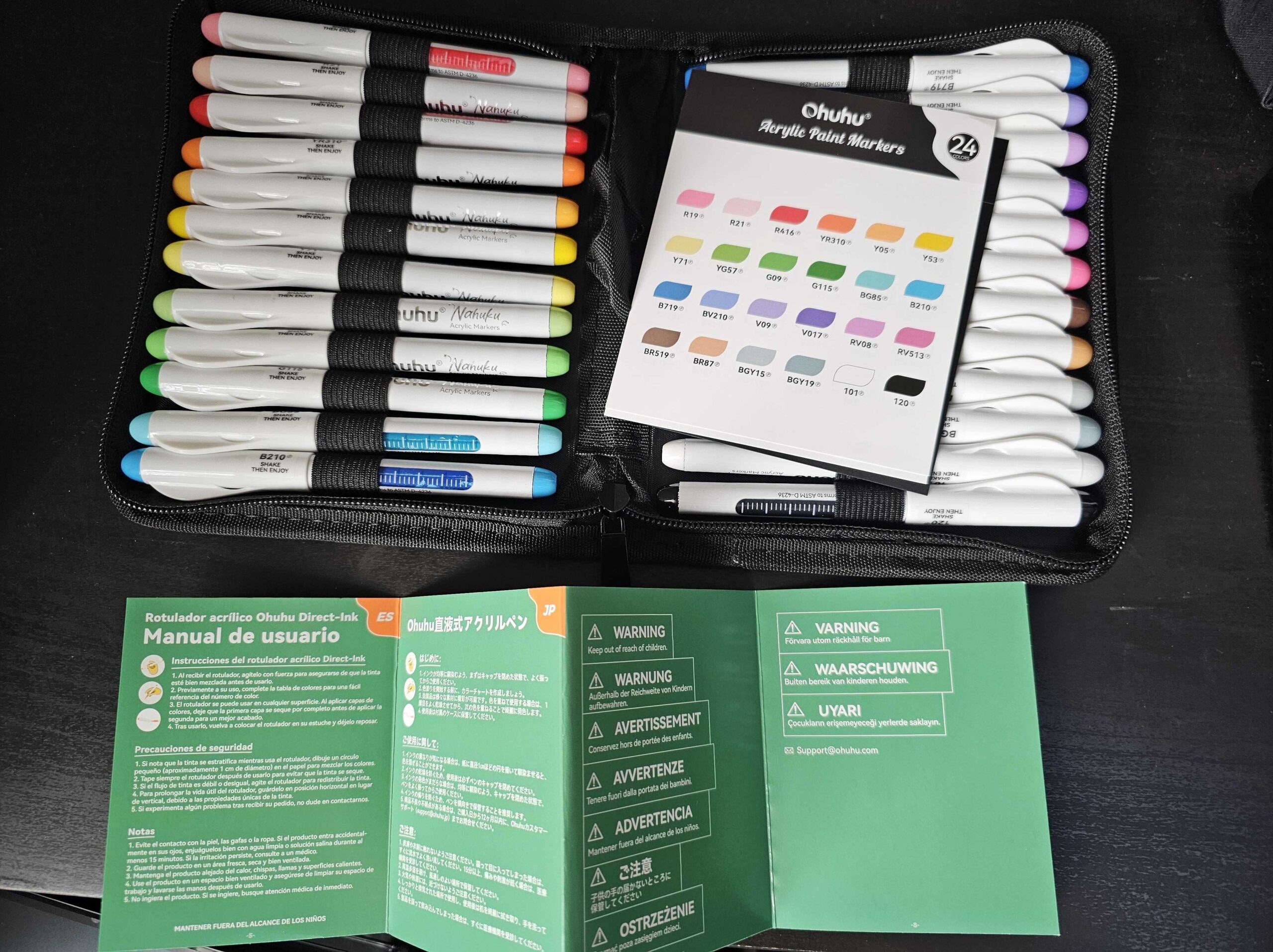 Ohuhu アクリルマーカー