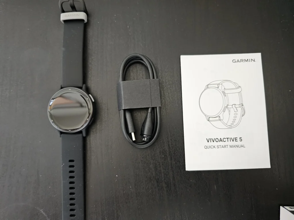 vivoactive5の同梱物
