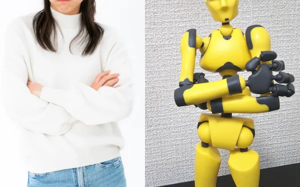 Stickybonesの腕組み
