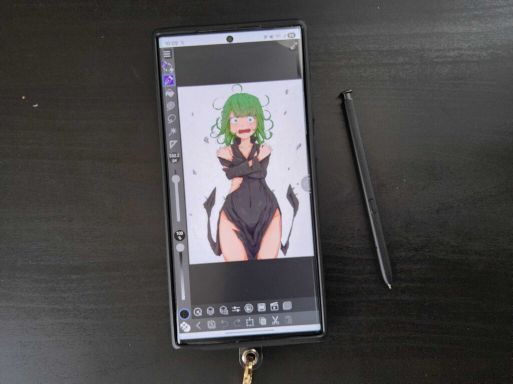 Galaxy S23で描いた絵