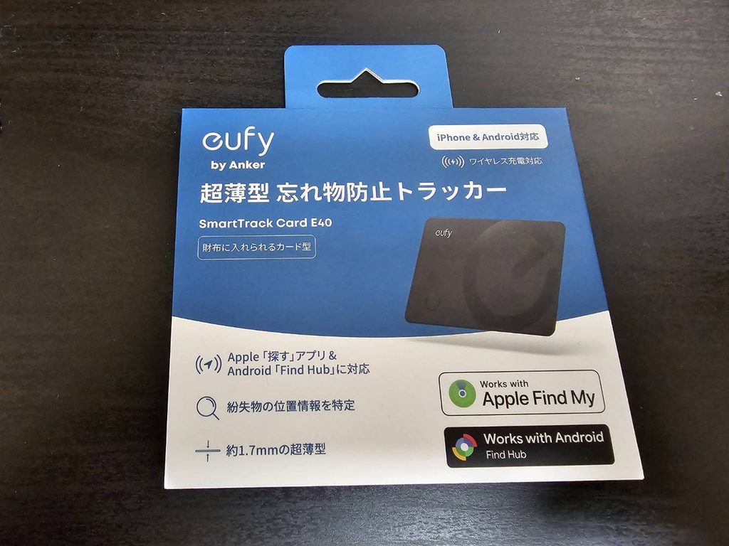 Eufy SmartTrack Card E40